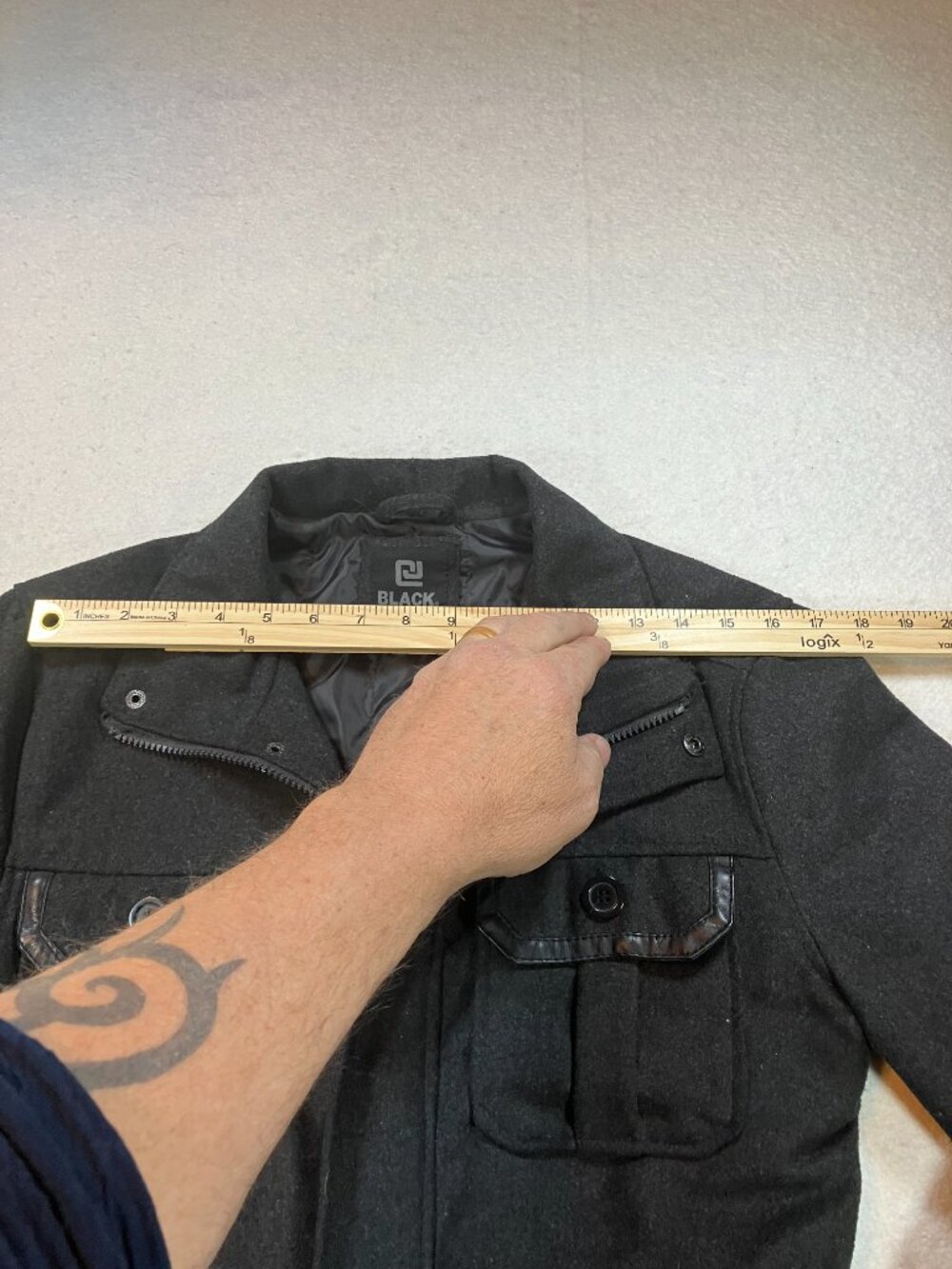 Black Premium Field Jacket Womens Size S - Picture 4 of 8
